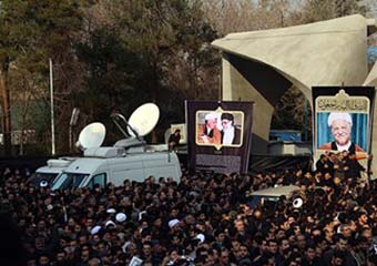 گزارش تصویری/ تشییع پیکر آیت الله هاشمی