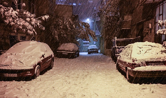 گزارش تصویری/ برف شب پاییزی تهران