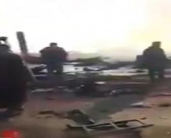 فیلم شوک زائرین حسینی پس از انفجار مرگبار حادثه تروریستی حله عراق