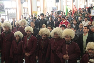 گزارش تصویری/ تجمع بزرگ مدافعان حرم سراسر استان گلستان