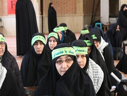 گزارش تصویری از حضور حماسی فرهنگیان بسیجی در مصلی گرگان