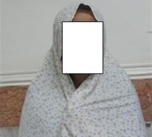 دزدی از امامزاده‌ها با چادر زنانه + عکس 