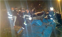 برخورد قطار با وانت در گرگان/ سرنشینان وانت جان باختند