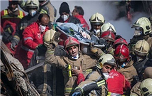 حادثه پلاسکو به روز هشتم رسید/ پیکر ۱۲ شهید آتش‌نشان و 3 شهروند بیرون کشیده شد/ ۳ آتش‌نشان زیر آوارند 
