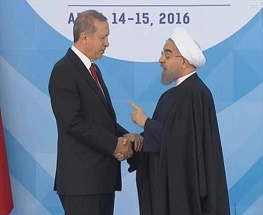 عکس/ هشدار جدی روحانی به اردوغان 