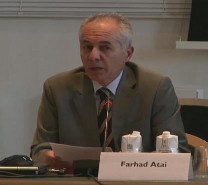 فرهاد عطایی استاد دانشگاه تهران: سپاه پاسداران دنبالهروهای افراطی آیت الله خامنه ای هستند!+ فیلم