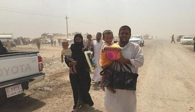 مرگ دردناک یک خانوادۀ عراقی هنگام فرار از دست داعش 