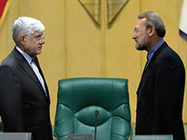 عارف فاش کرد: مذاکره با لاریجانی برای جلوس بر کرسی ریاست