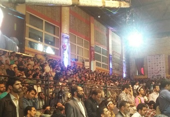 حاشیه های یک جشن پر حاشیه/وقتی قالیباف کلید به دست شد/ تیکه لاریجانی به هاشمی/ همه در کار کاظم جلالی مانده اند! + تصاویر