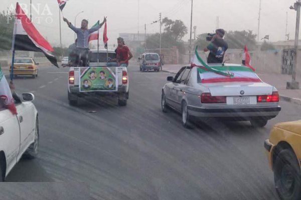 پاسخ‌عراقی‌ها به‌توهین علیه ایران+تصاویر 