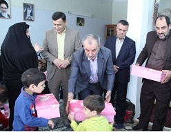 گرگان/ بازدید فرماندار گرگان از شیرخوارگان گرگانی