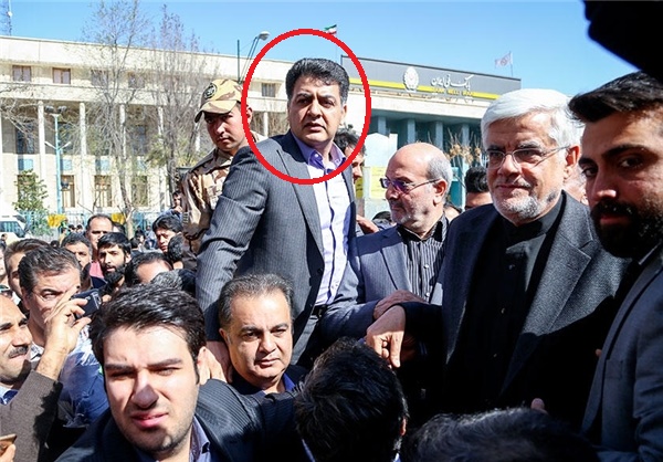 میلیاردرها در کنارمحمدرضاعارف و حسن روحانی+تصویر و مستند
