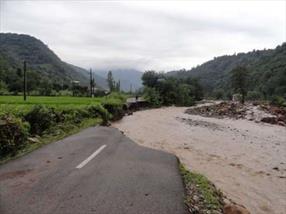 احتمال وقوع سیلاب در استان گلستان