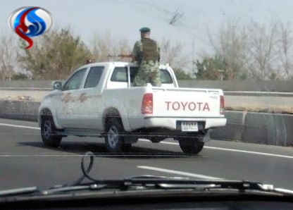 کـاروان اس-300 در در آزادراه کرج - تهران ؟+تصویـر