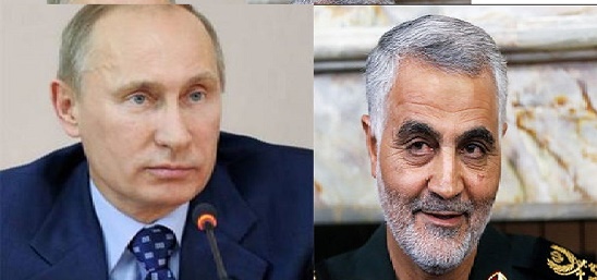 خبر فوری/ العربيه از ديدار سردار سليماني با پوتين خبر داد