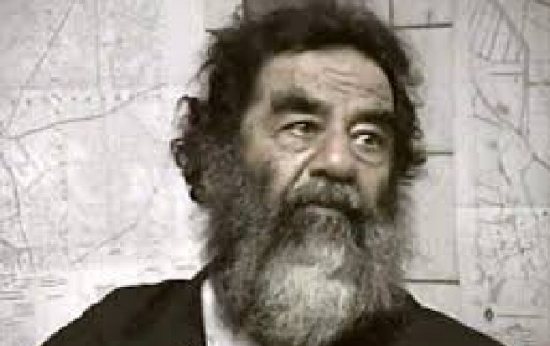 شوخیمرگبار صدام با همسرش +عکس