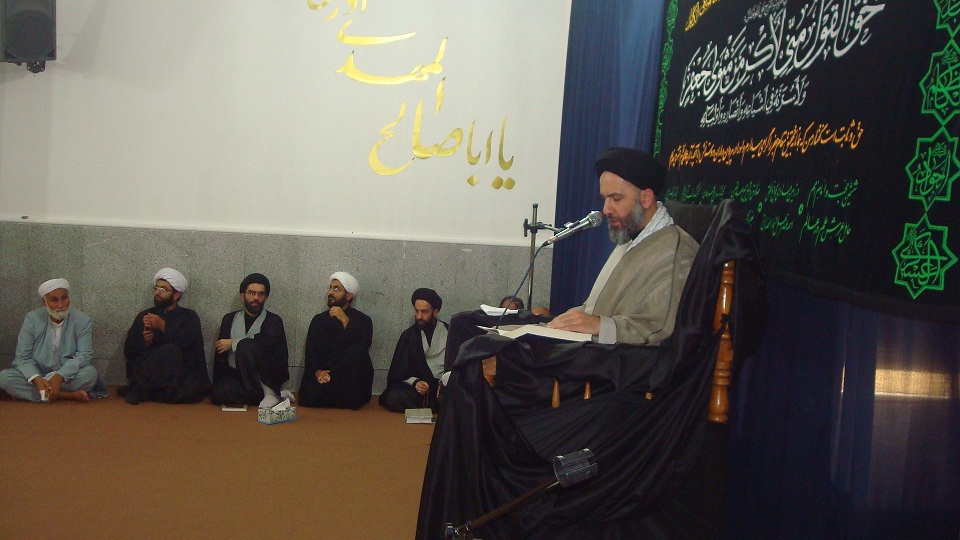 عدالت خواهان گلستان،گزارش تصویری ،گرگان ،حوزه امام صادق ع ،مراسم آیین عزاداری ،دسته روی ،شهادت امام جعفر صادق (ع)