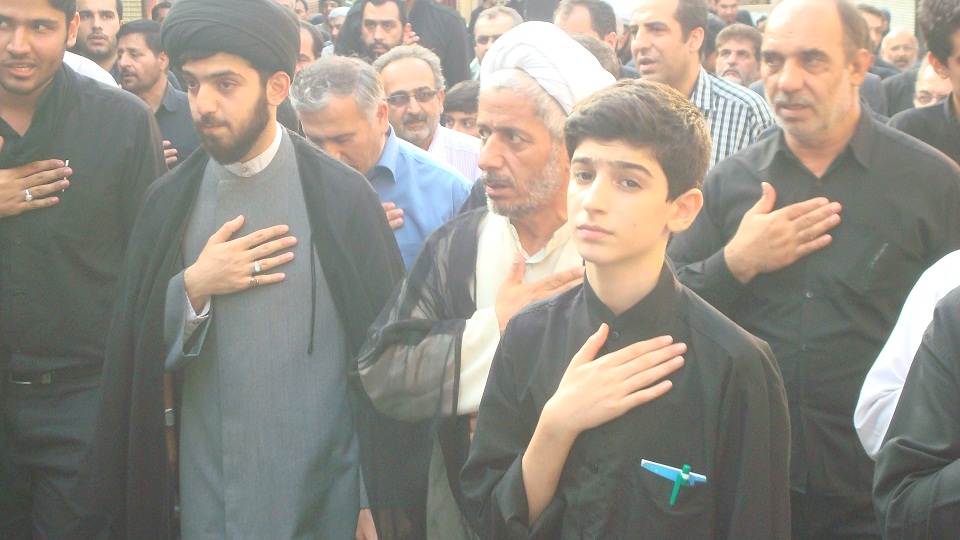 عدالت خواهان گلستان،گزارش تصویری ،گرگان ،حوزه امام صادق ع ،مراسم آیین عزاداری ،دسته روی ،شهادت امام جعفر صادق (ع)