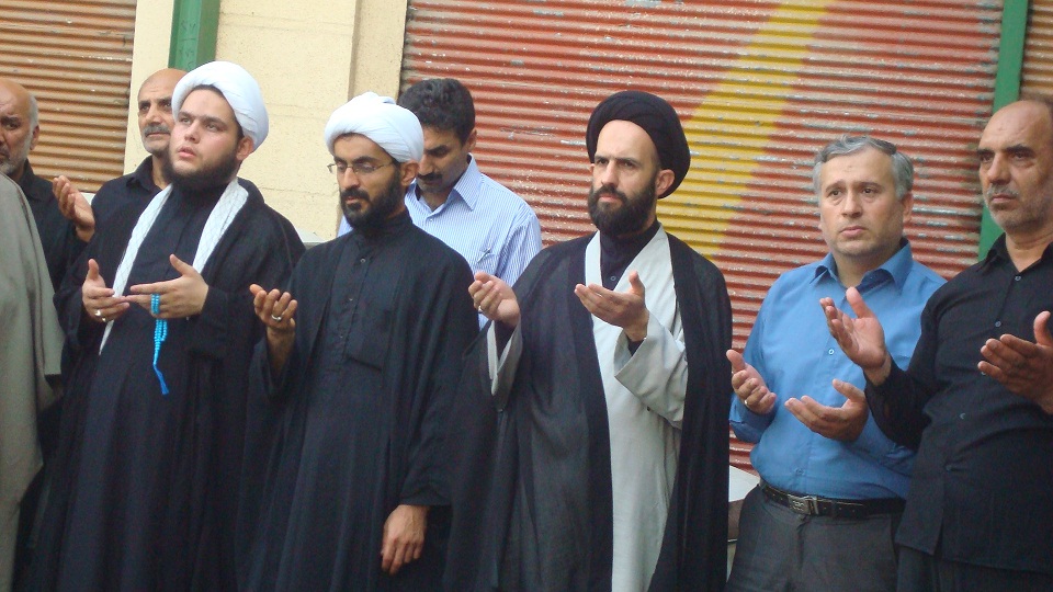 عدالت خواهان گلستان،گزارش تصویری ،گرگان ،حوزه امام صادق ع ،مراسم آیین عزاداری ،دسته روی ،شهادت امام جعفر صادق (ع)