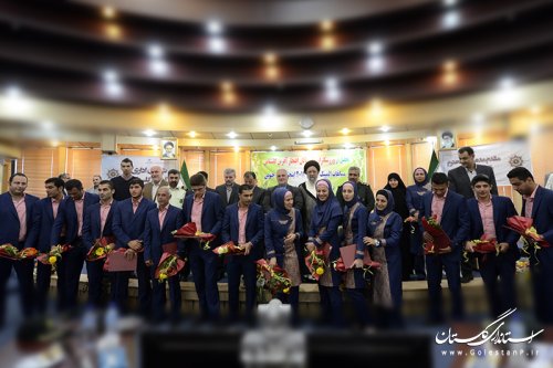 تجلیل از مدال آوران گلستانی مسابقات آسیایی اینچئون ا حضور استاندار گلستان و نماینده ولی فقیه