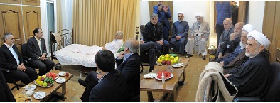 سلام ویژه رئیس جمهور به آیت الله صانعی