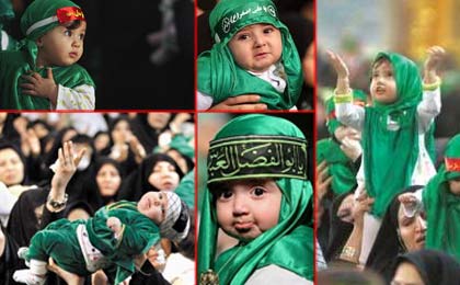 شیرخوارگان حسینی ؛ همنوایی مادران با لالایی رباب