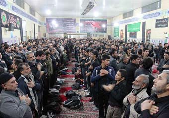 تصاویر/ عزاداری سیدالشهداء در مسجد صاحب الزمان(عج) گالیکش