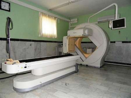 دستگاه سی تی اسکنی که در انبار خاک می خورد