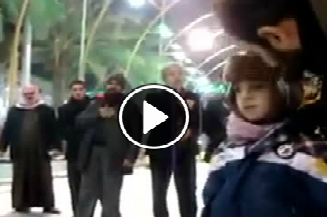 فیلم تصویری / مداحی پسر کوچولوی شیرین در بین الحرمین ( حتما ببنید )