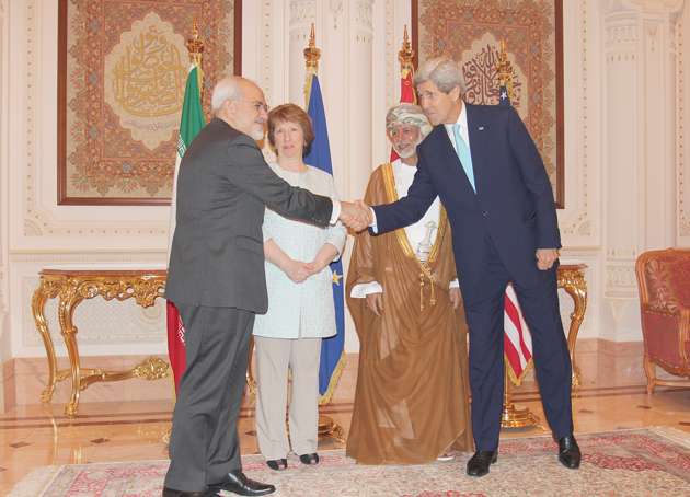 گزارش تصویری/دیدار امروز ظریف - کری - اشتون در عمان