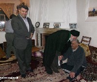 عیادت عضو مجلس خبرگان از