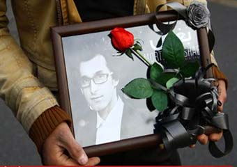 تصاویر / مراسم تشییع مرتضی پاشایی از مقابل تالار وحدت