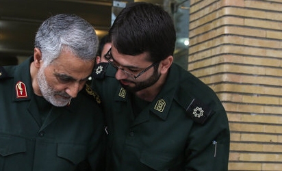 هواپیمای ویژه قاسم سلیمانی در بغداد فرود آمد