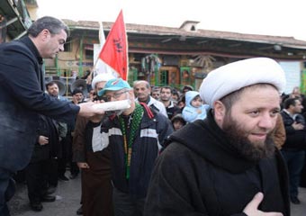 تصاویر / مراسم بدرقه کاروان پیاده روی نجف تا کربلا از گرگان