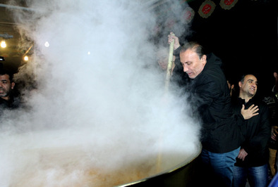 وزیر اطلاعات، داریوش ارجمند و حمید درخشان در مراسم قلعه‌نويي/ تصاویر 