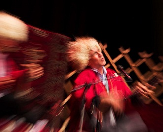 کنسرت موسیقی سنتی ترکمن در سالن فخرالدین اسعد گرگانی