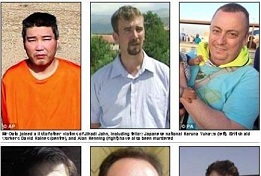 تصاویر خبرنگار و امدادگرانی غربی و شرقی که داعش سرشان را بریدند