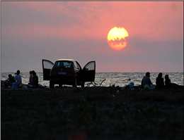 نورپردازی اسکله تفریحی بندر ترکمن تا قبل از نوروز 