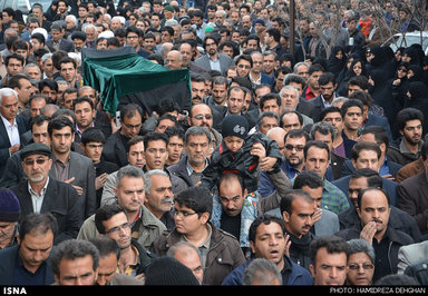 گزارش تصویری/ مراسم تشییع فرزند آیت‌الله خاتمی 