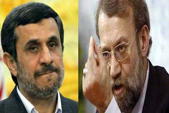 کینه لاریجانی از احمدی نژاد این بار در محمودآباد سر باز کرد