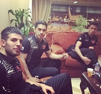 عکس/ پرسپولیسی‌ها در لابی فرودگاه!