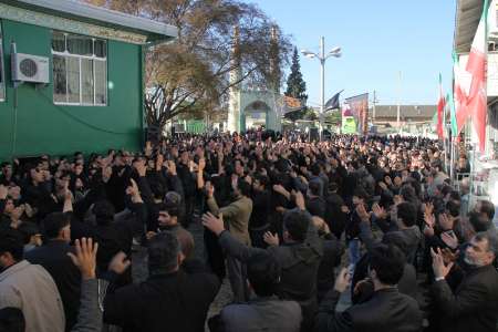 آیین عزاداری شهادت حضرت فاطمه (س) در شرق گلستان برگزار شد