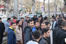 در پی دستور توهین آمیز شهردار قائمشهر مبنی بر برداشتن و پایین کشیدن پارچه های سیاهی عزای حضرت زهرا سلام الله 