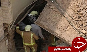 مهد کودک ماهک گرگان بر اثر گودبرداری غیر اصولی کودکی فرو ریخت