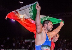 ایران با شکست آمریکا قهرمان کشتی جهان شد+تصاویر