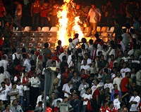 دروغ بزرگ در تبریز / به تراکتوری ها گفتند قهرمان شدید تا آشوب نکنند! / ورزشگاه را به آتش کشیدند