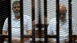 محمد مرسی به اعدام محکوم شد +عکس