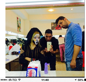 آیا کسی هست به این اهانت به ارزشها و رواج فساد واکنش نشان دهد!!