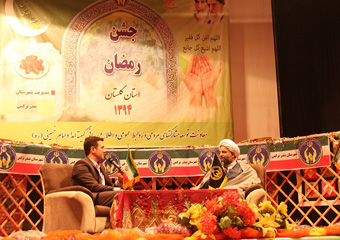 جشن بزرگ رمضان در بندرترکمن برگزار شد + تصاویر