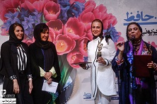 پوشش زننده بازیگران زن و مرد در جشن حافظ درتالار وزارت کشور/ تصاویر